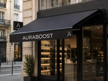 Store banne — réalisation Monsieur Enseigne en région P.A.C.A